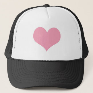 Boné Grande Coração de Amor Rosa