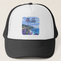 Grande Sur California Coastline Retro Costa Oeste