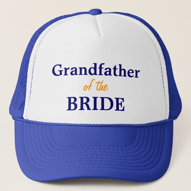 Boné Grandfather of the Bride cap (Frente)