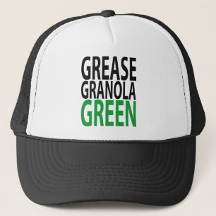 Boné graxa, granola, GREEN!