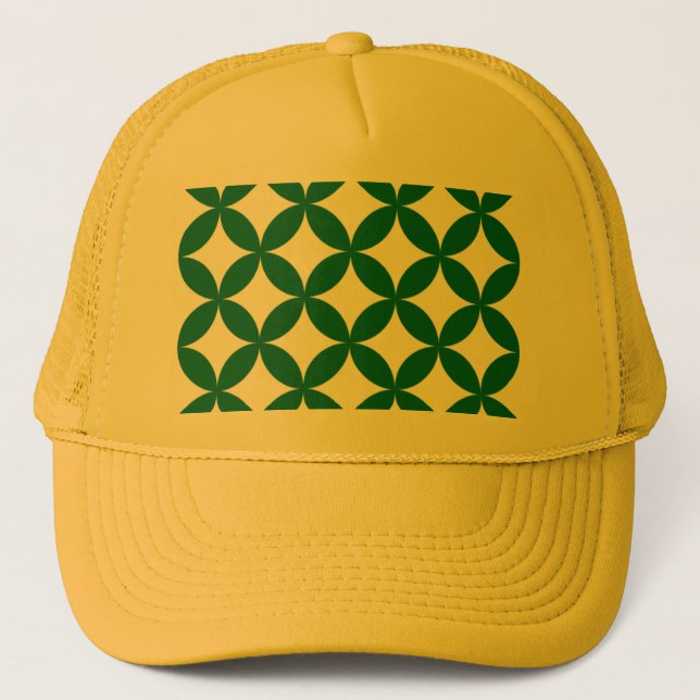 Boné Green Shippo Trucker Hat (Frente)