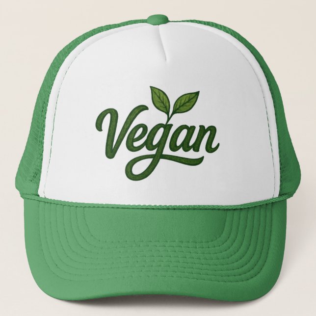 Boné Green Vegan Hat (Frente)