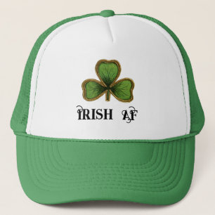 Boné Green Vintage Shamrock Irish AF Dia de São Patríci