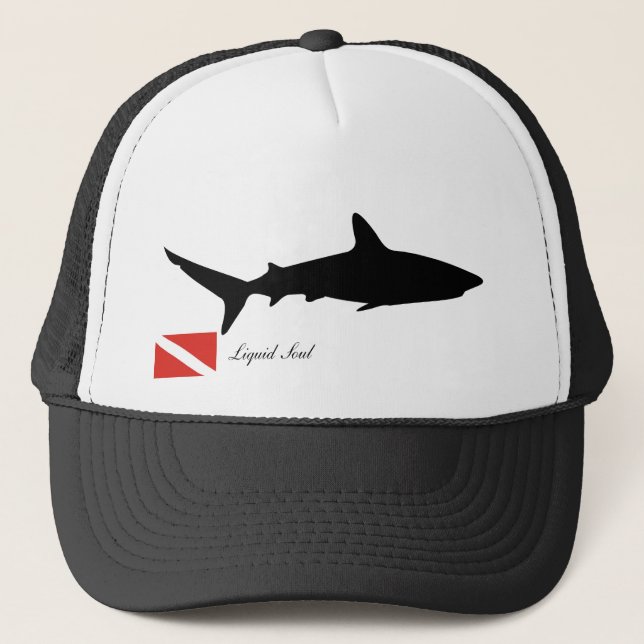 Boné Grey Reef Shark - Hat (Frente)