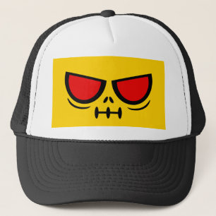 Boné Grim Face™ Marca Amarelo e Preto para Motoris
