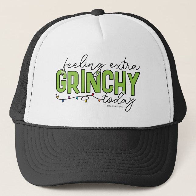 Boné Grinch | Me Sentindo Extra Grinchy Hoje 4 (Frente)