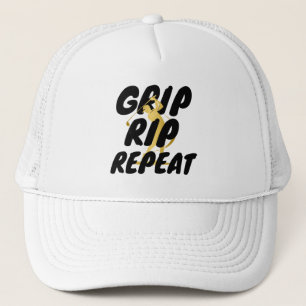 Boné Grip Rip Repeat Grip It And Rip It Golfe