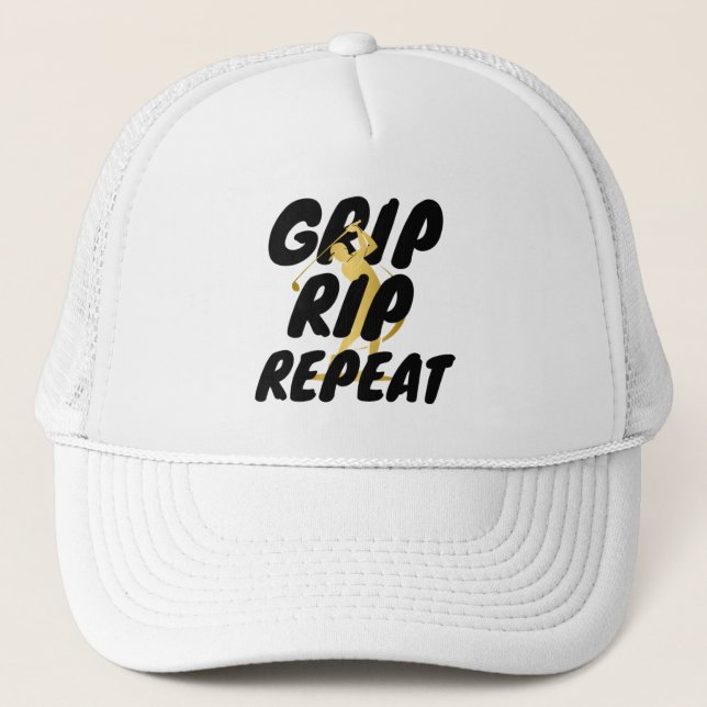 Boné Grip Rip Repeat | Grip It And Rip It | Golfe (Frente)