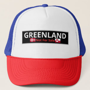 Boné Groenlândia Não Para Venda - Design do Orgulho Sob