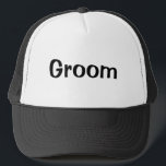 Boné Groom<br><div class="desc">groom text design</div>