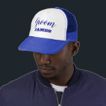 Boné Groom Trucker Hat para o Fim de Semana de Casament<br><div class="desc">O chapéu do camionista para o seu casamento.</div>