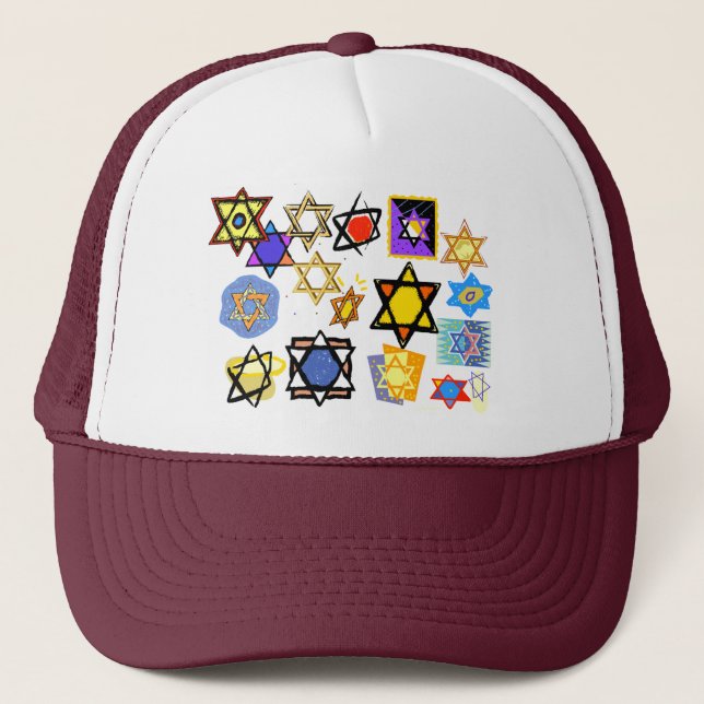 Boné Groovish Stars Feliz Hannukah! (Frente)