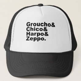 Boné Groucho & Chico & Harpo & Zeppo