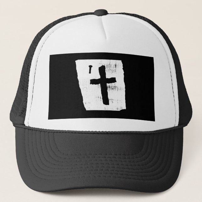 Boné Grungy Christian Cross (Frente)