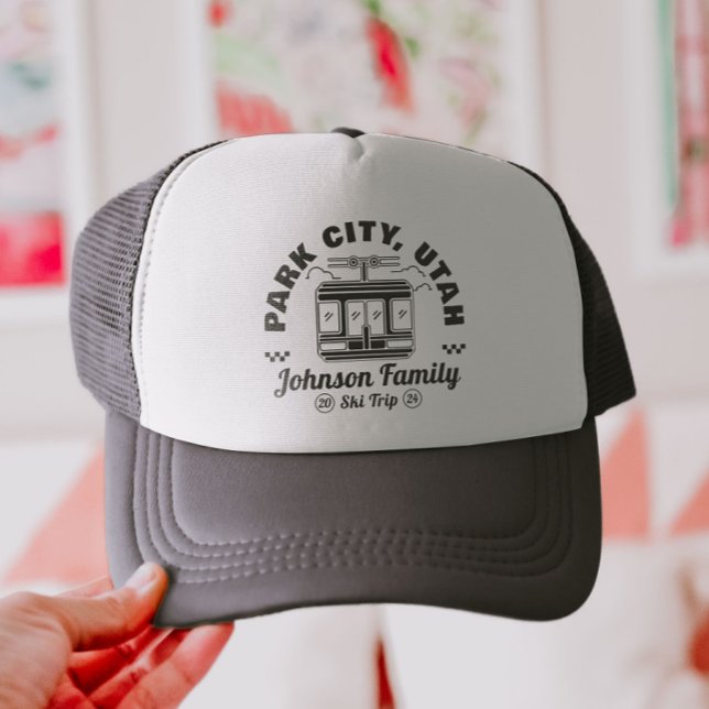 Boné Grupo de Correspondência de Esqui de Amigos Person (Criador carregado)