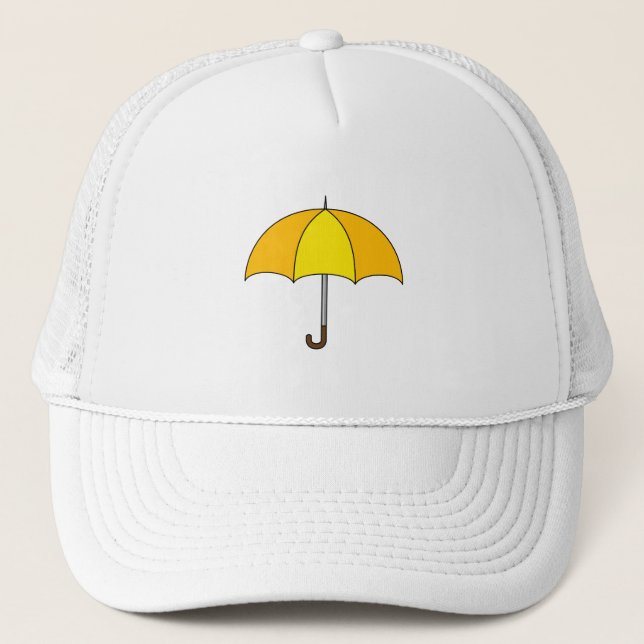 Boné Guarda-chuva Amarelo (Frente)