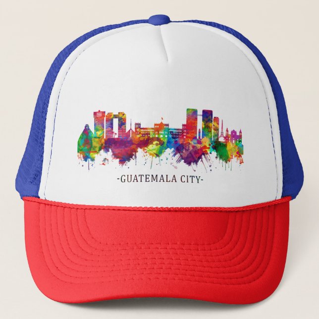 Boné Guatemala City Guatemala Skyline (Frente)