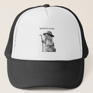 Boné Guia de montanha - design de marmota