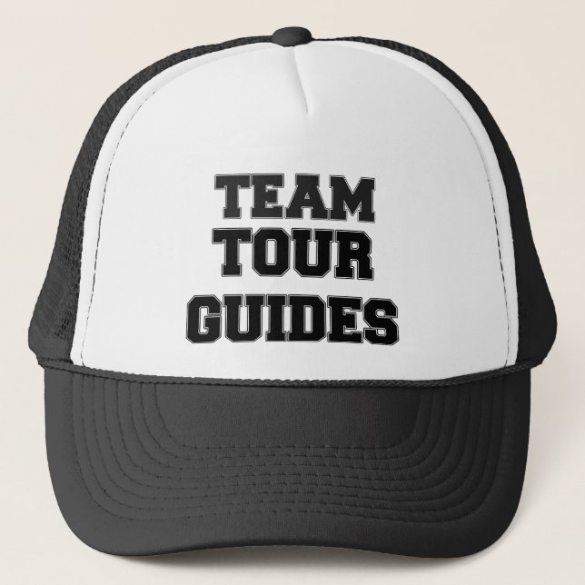 Boné Guias turística da equipe (Frente)