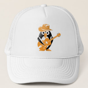 Boné Guitarista pinguim