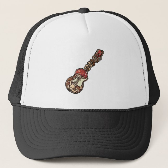 Boné Guitarra de Cogumelo (Frente)