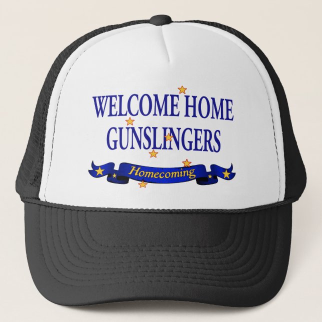 Boné Gunslingers Home bem-vindos (Frente)