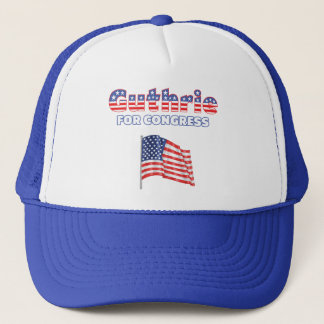 Boné Guthrie para a bandeira americana patriótica do