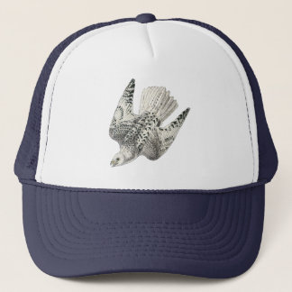 Boné Gyfalcon Falcon Merging Vintage Art Trucker Hat
