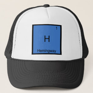 Boné H - T engraçado do símbolo do elemento da quími