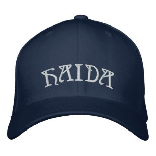 Boné Haida Bordado de Boné de Baseball Haida