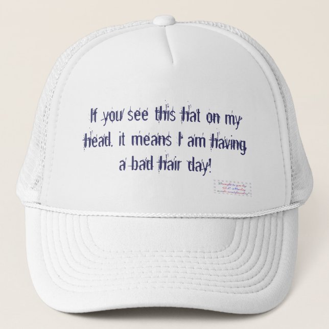 Boné Hair Day Hat (Frente)