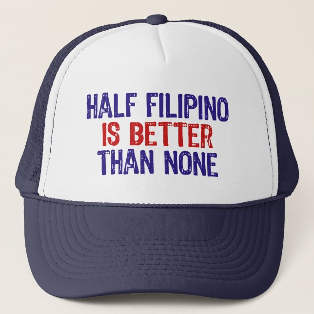 Boné Half Filipino (Frente)