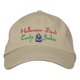 Boné Halloween Fiend Candy Junkie Em Khaki