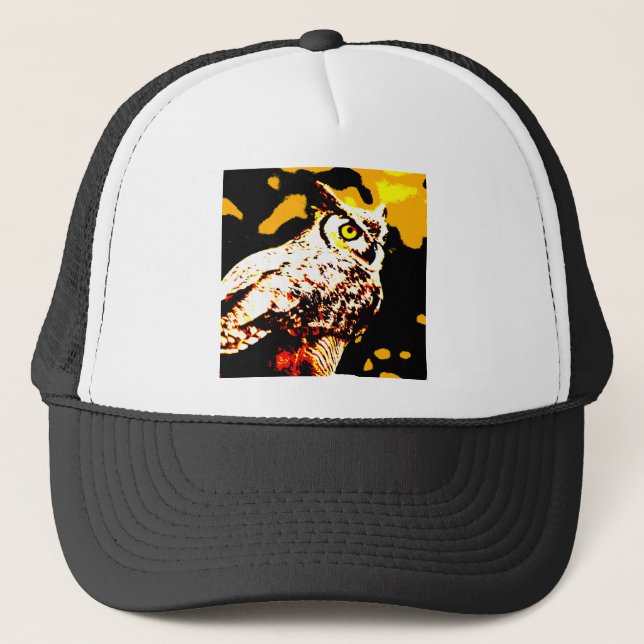 Boné Hallowe'en Owl (Frente)