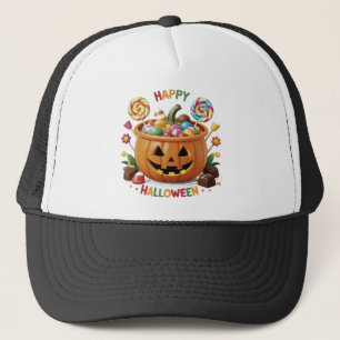 Boné Halloween Pumpkin