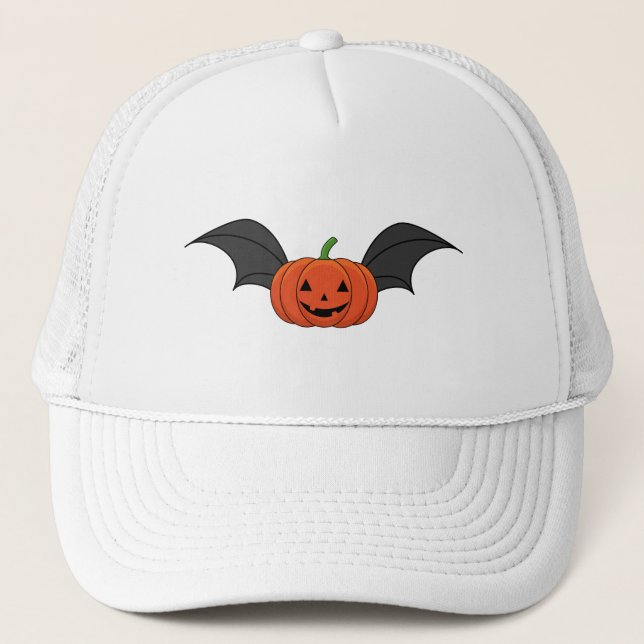 Boné Halloween Pumpkin Bat (Frente)