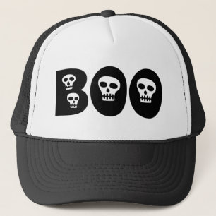 Boné Halloween Skulls "Boo"