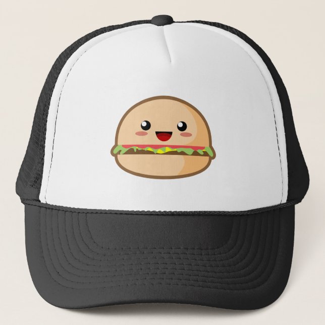 Boné Hamburger de Kawaii (Frente)