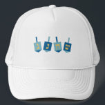 Boné Hanukkah Dreidel<br><div class="desc">Passe os corredores e o resto da sua casa em Hanukkah anime-se com este design nos seus projetos de férias.</div>