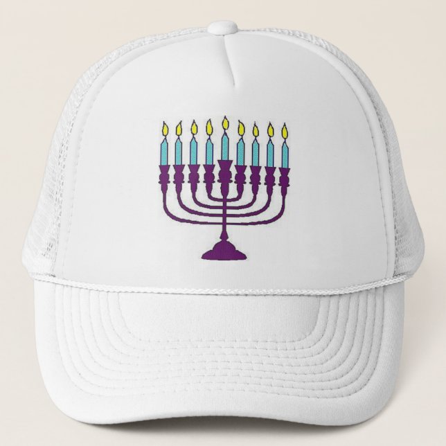 Boné Hanukkah Menorah (Frente)