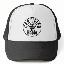 HAOLE CERTIFICOU SHAKA HAWAII