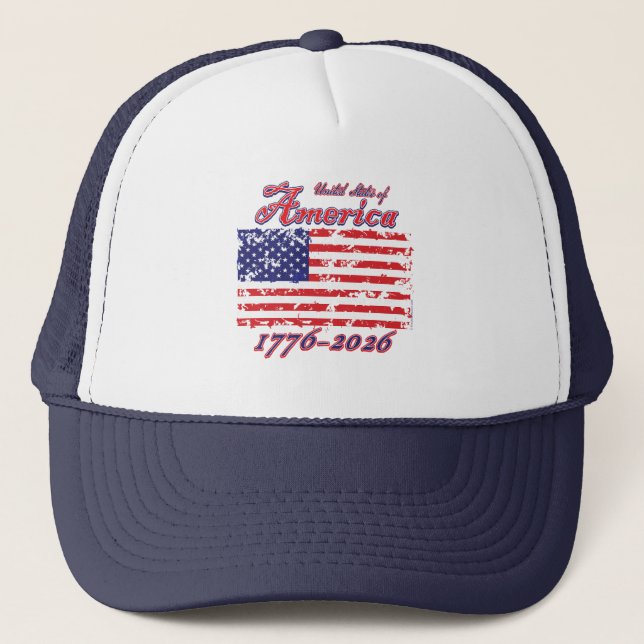 Boné Happy Birthday America 250th (Frente)