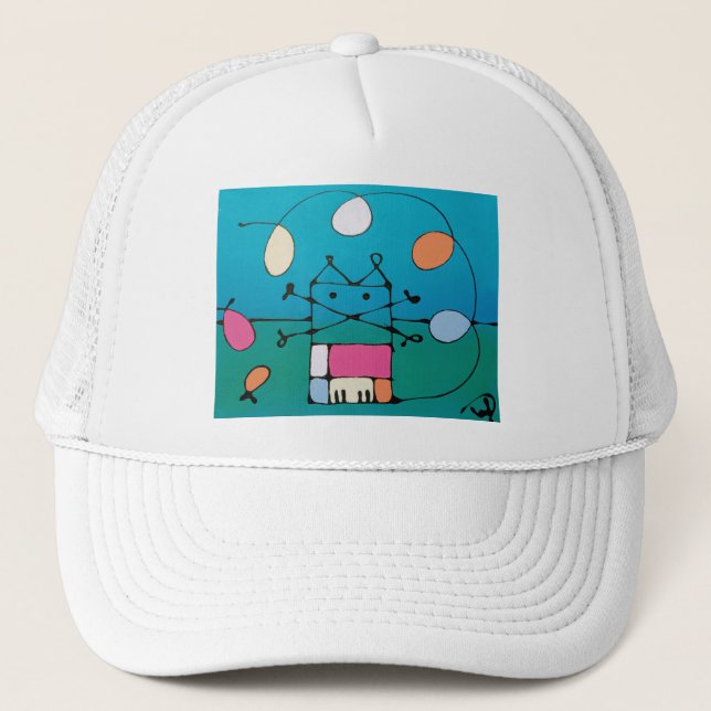 Boné happy birthdaycat - T-shirt (Frente)