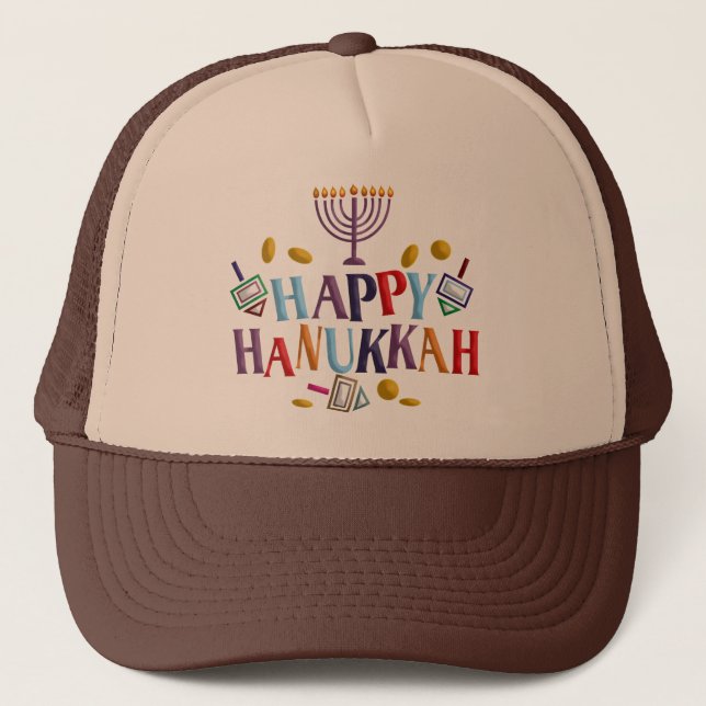 Boné Happy Hanukkah (Frente)