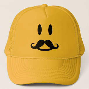 Boné Happy Mustache hat - choose color