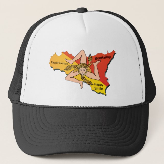 Boné Happy Smile Sicilia (Frente)