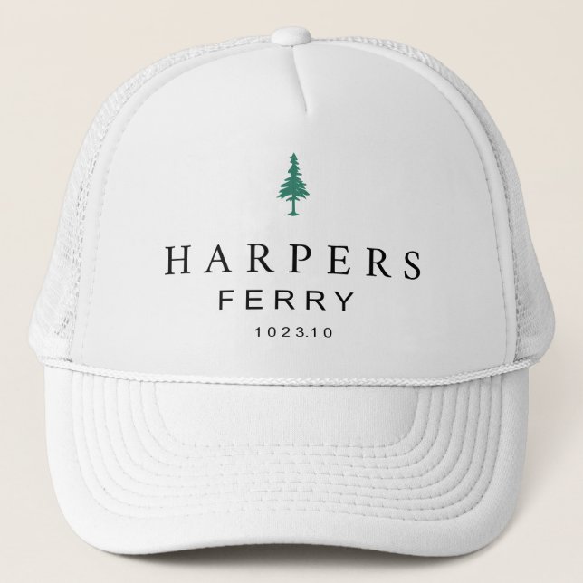 Boné Harpers Ferry, WV Truckers Hat (Frente)