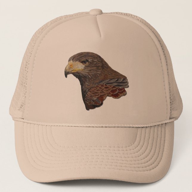 Boné Harris Hawk Faux Embroiderme (Frente)