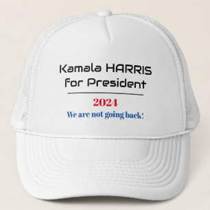 Boné HARRIS para o Presidente 2024 Não vamos voltar!