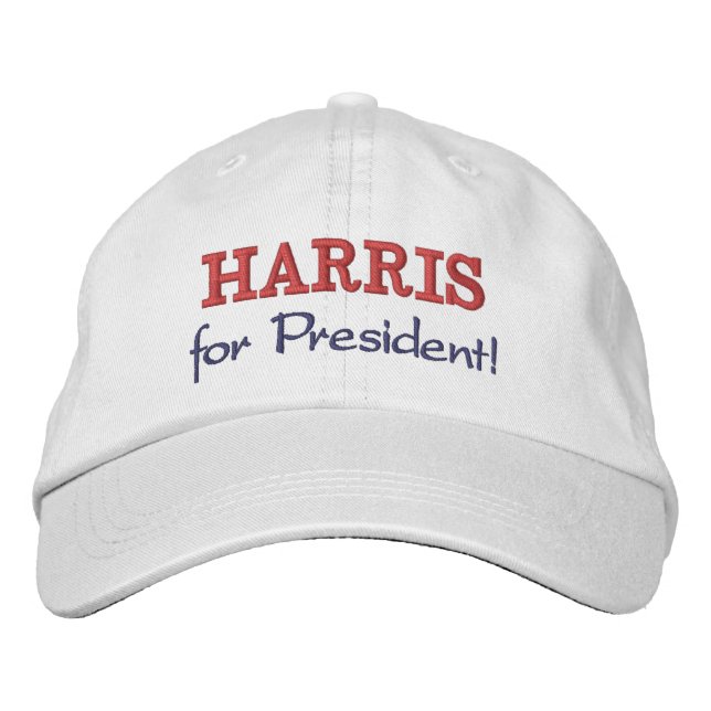 Boné Harris para presidente (Frente)